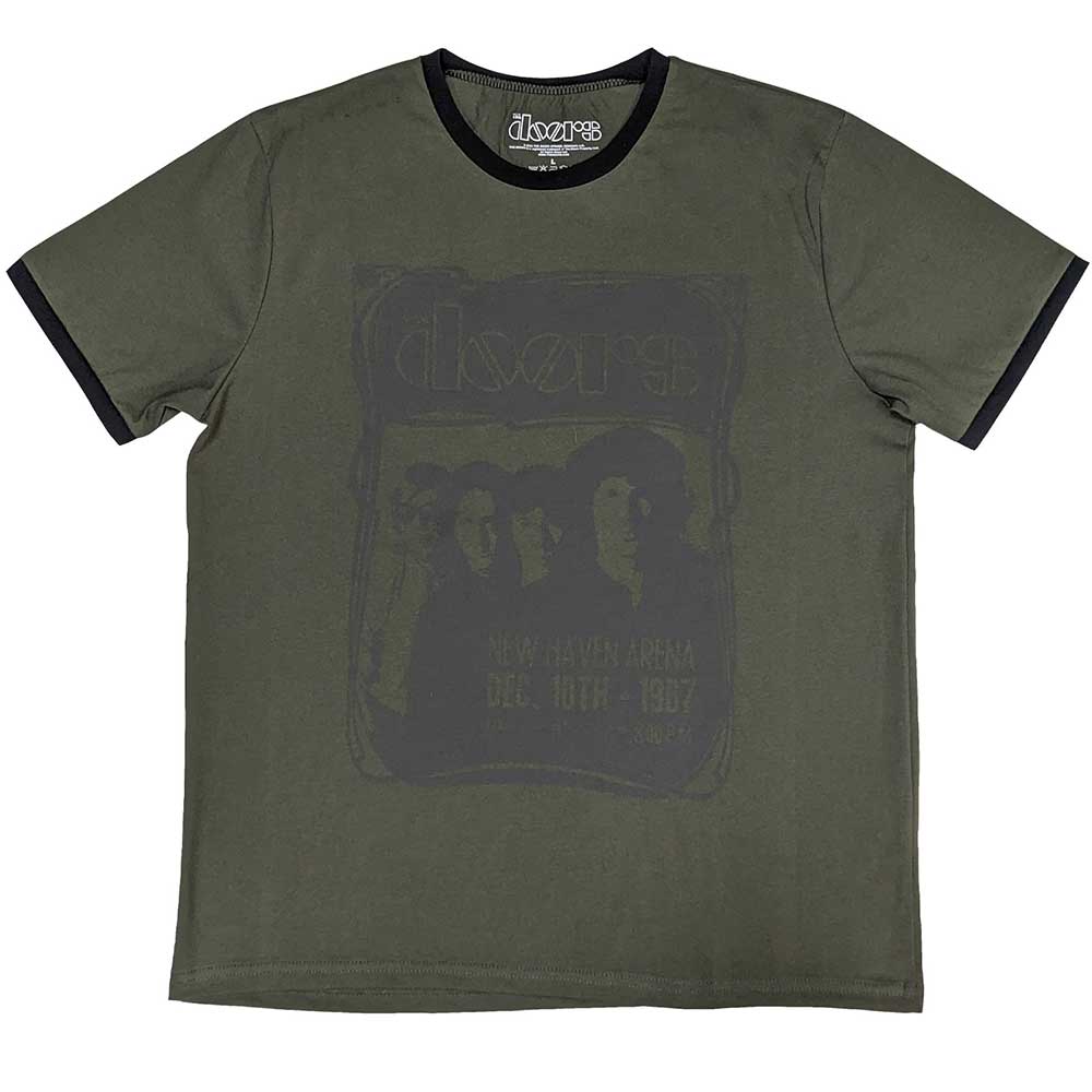 THE DOORS - NEW HAVEN FRAME - Ringer T-Shirt Green