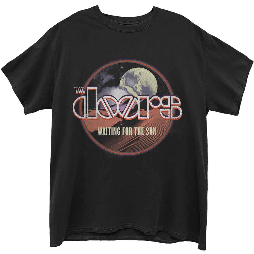 THE DOORS - WAITING FOR THE SUN - T-Shirt Black