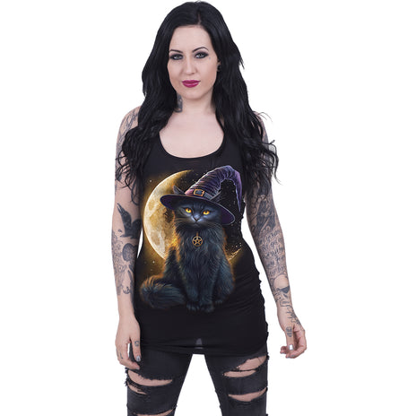 FAMILIAR MAGICAL - Razor BACK - Top czarny