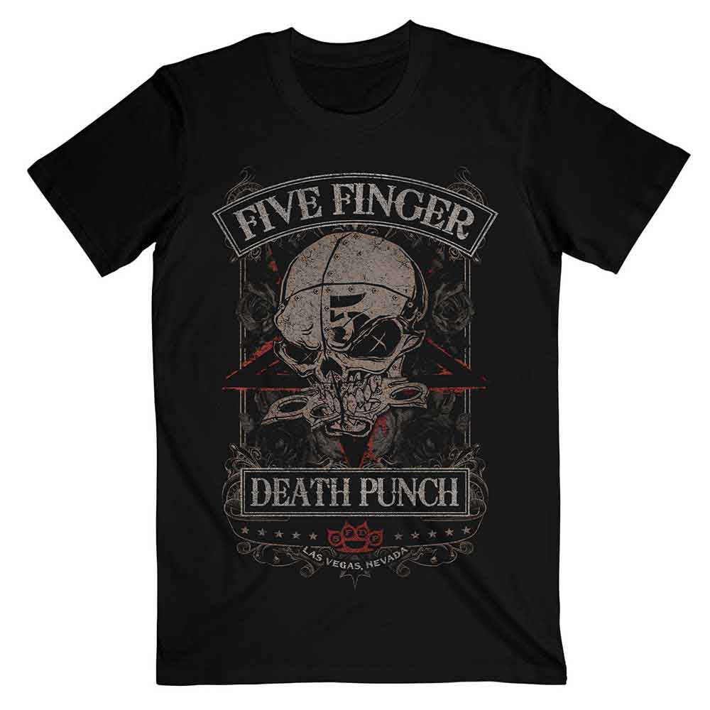 FIVE FINGER DEATH PUNCH - WICKED - T-Shirt Black