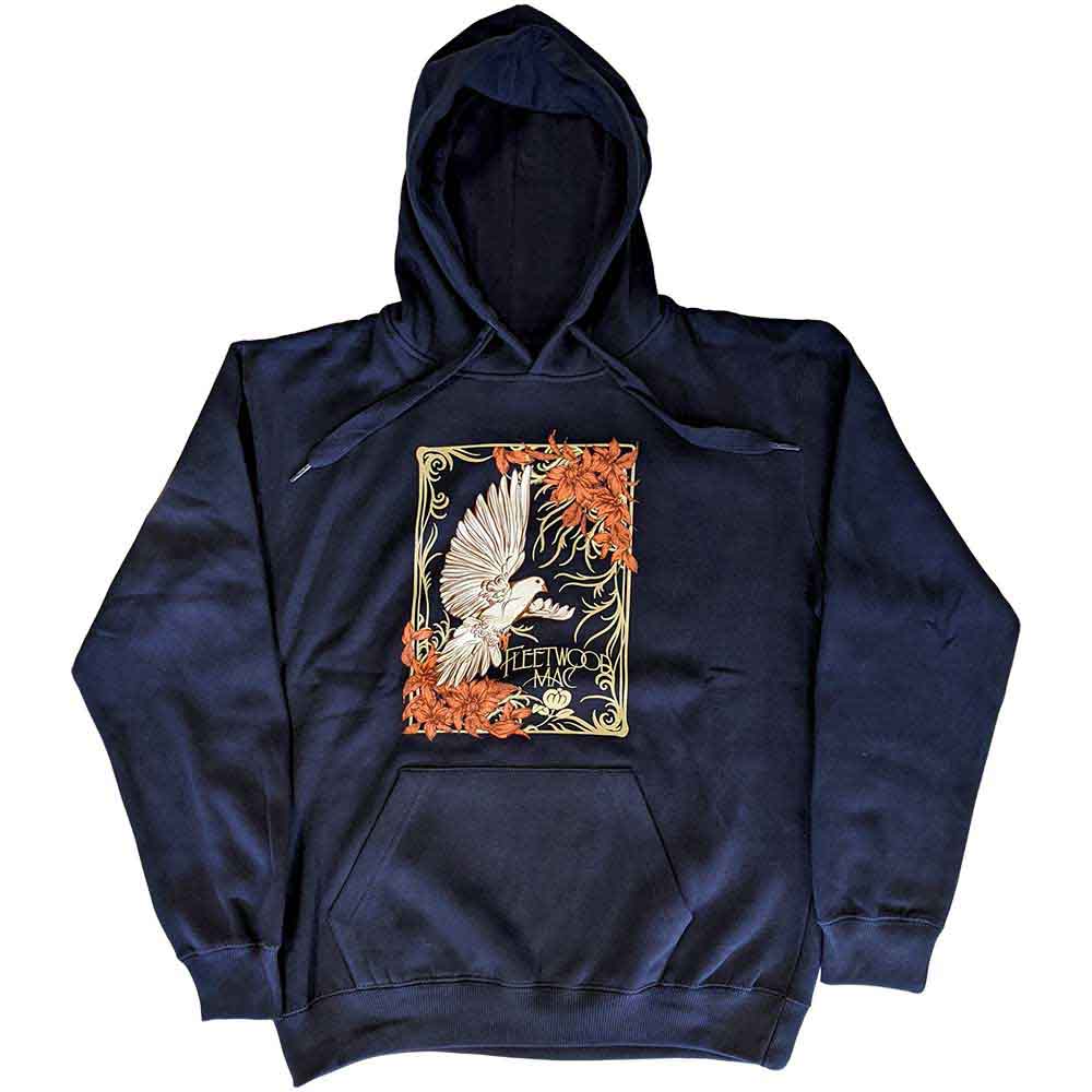 FLEETWOOD MAC - DOVE - Pullover Hoodie Blue