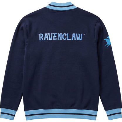 HARRY POTTER - RAVENCLAW CREST SLOGAN - Baseball Jacket Dk Blue Sky Trim