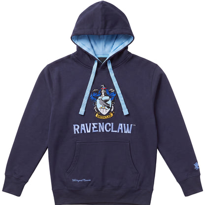 HARRY POTTER – RAVENCLAW DWUKOLOROWA – Bluza z kapturem w kolorze ciemnoniebieskim z niebieskimi wykończeniami