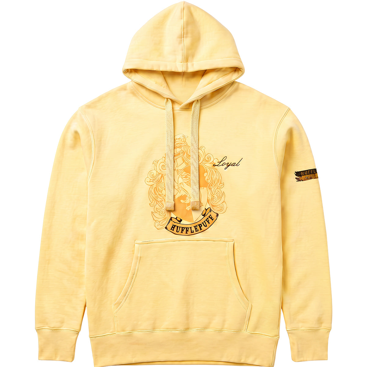 HARRY POTTER – EMBLEMAT HUFFLEPUFF – Bluza z kapturem, żółta