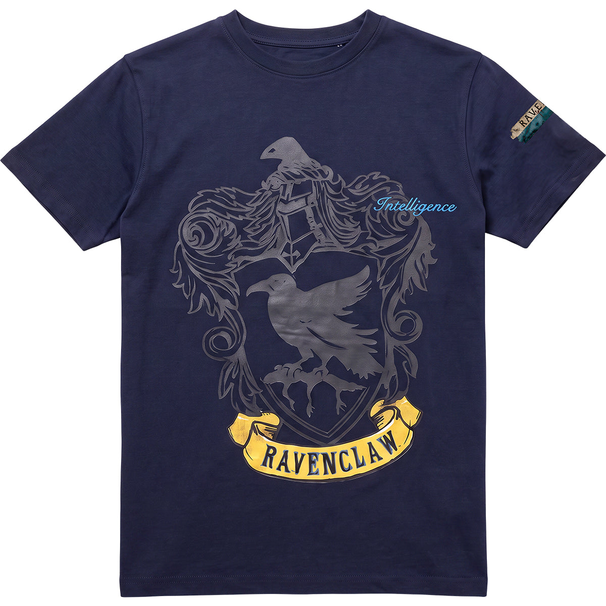 HARRY POTTER – EMBLEM RAVENCLAW – Koszulka ciemnoniebieska