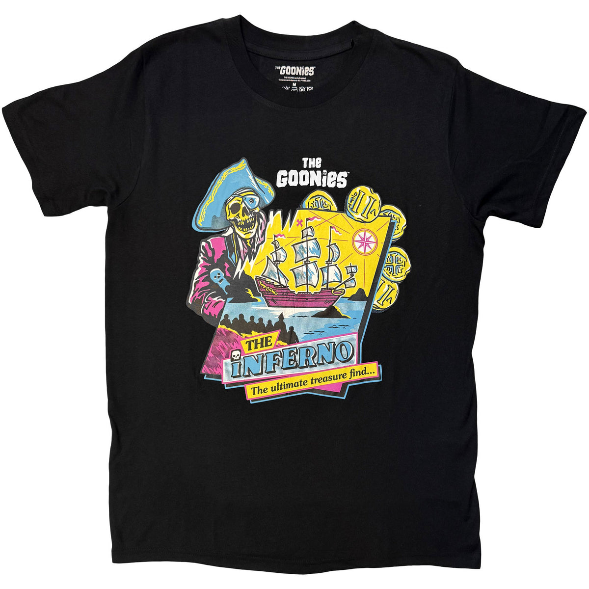 THE GOONIES - INFERNO - T-Shirt Black