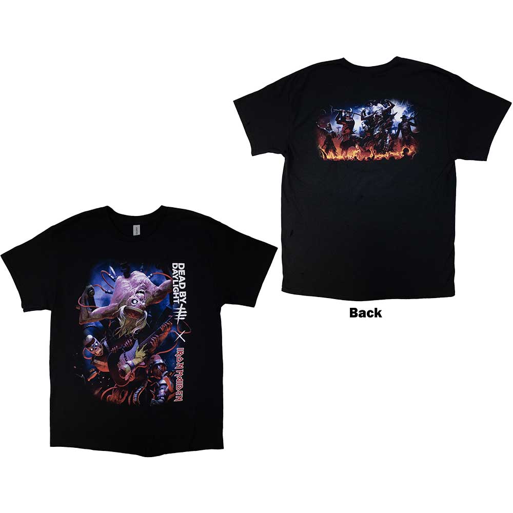 IRON MAIDEN - DEAD BY DAYLIGHT MONSTER EDDIE - T-Shirt Black