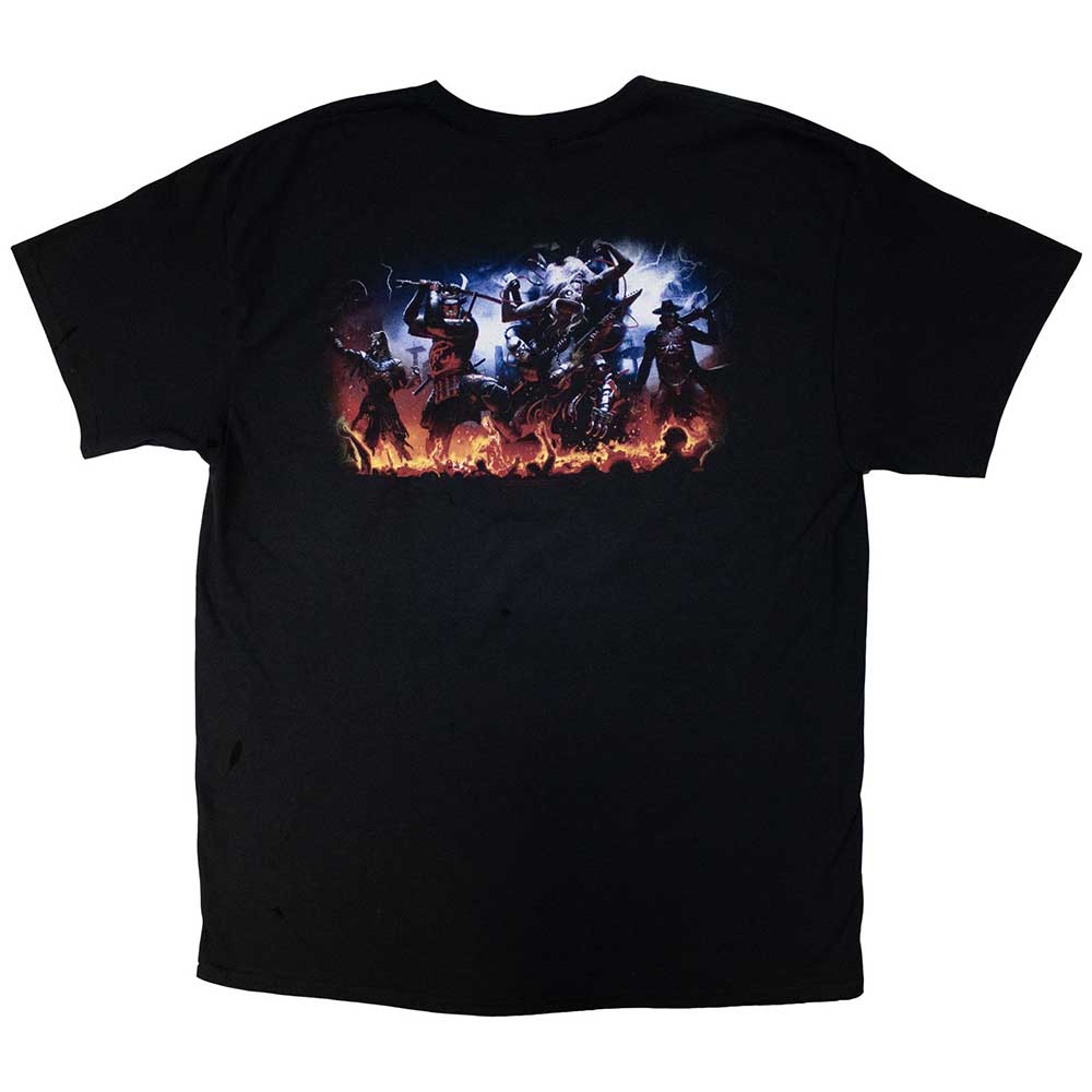 IRON MAIDEN - DEAD BY DAYLIGHT MONSTER EDDIE - T-Shirt Black