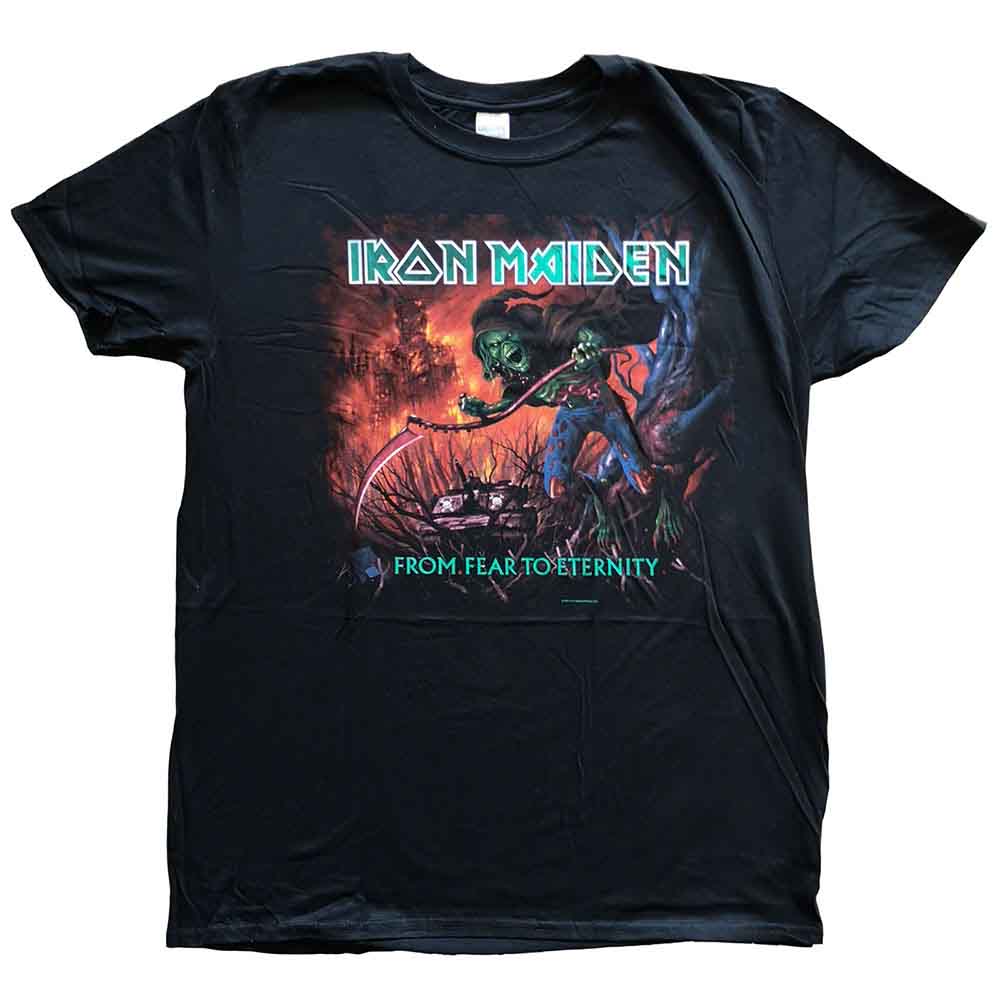 IRON MAIDEN - FROM FEAR TO ETERNITY ALBUM - T-Shirt Black