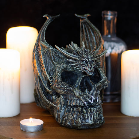 DRACO SKULL - Desk Top Sculpture