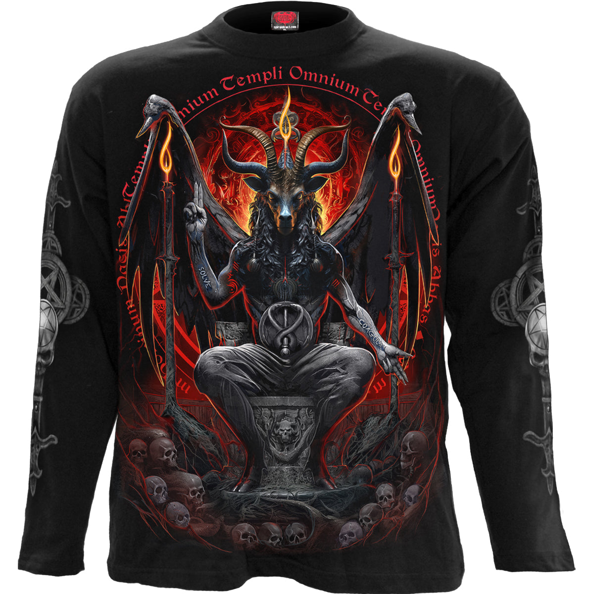 BAPHOMET - Longsleeve T-Shirt Black