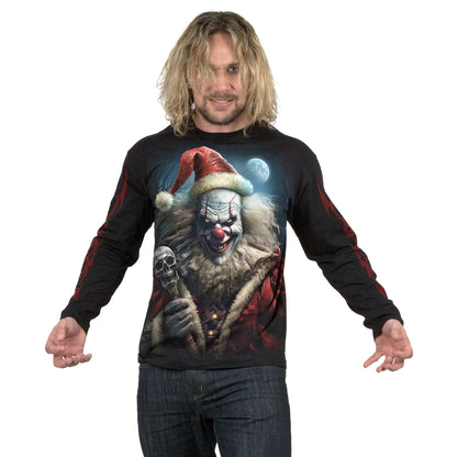 SANTA CLOWN - Longsleeve T-Shirt Black