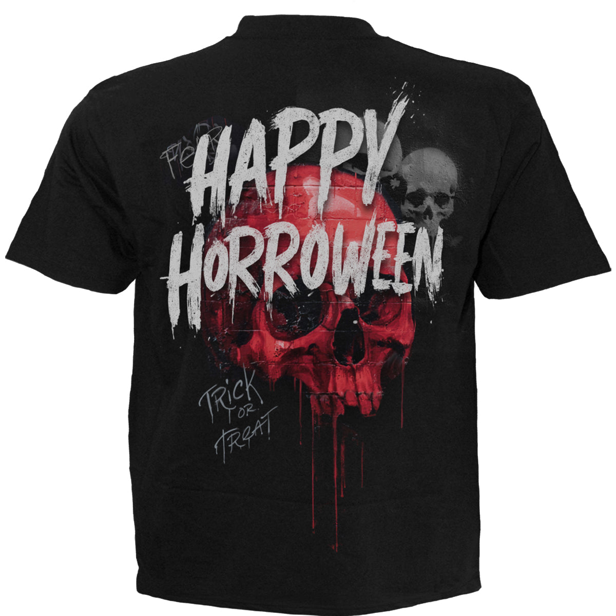 HAPPY HORROWEEN - T-Shirt czarny