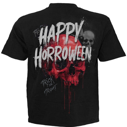 HAPPY HORROWEEN - T-Shirt czarny