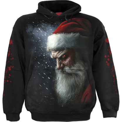 NAUGHTY OR NICE SANTA - Hoody Black