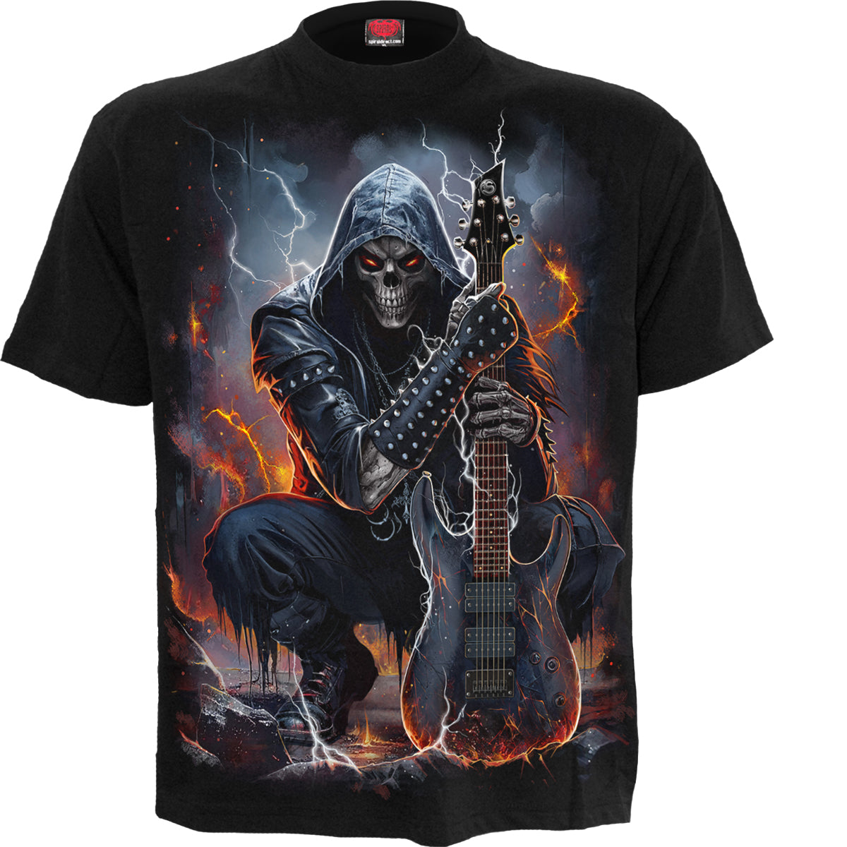 DEATH ROCKER - T-Shirt Black