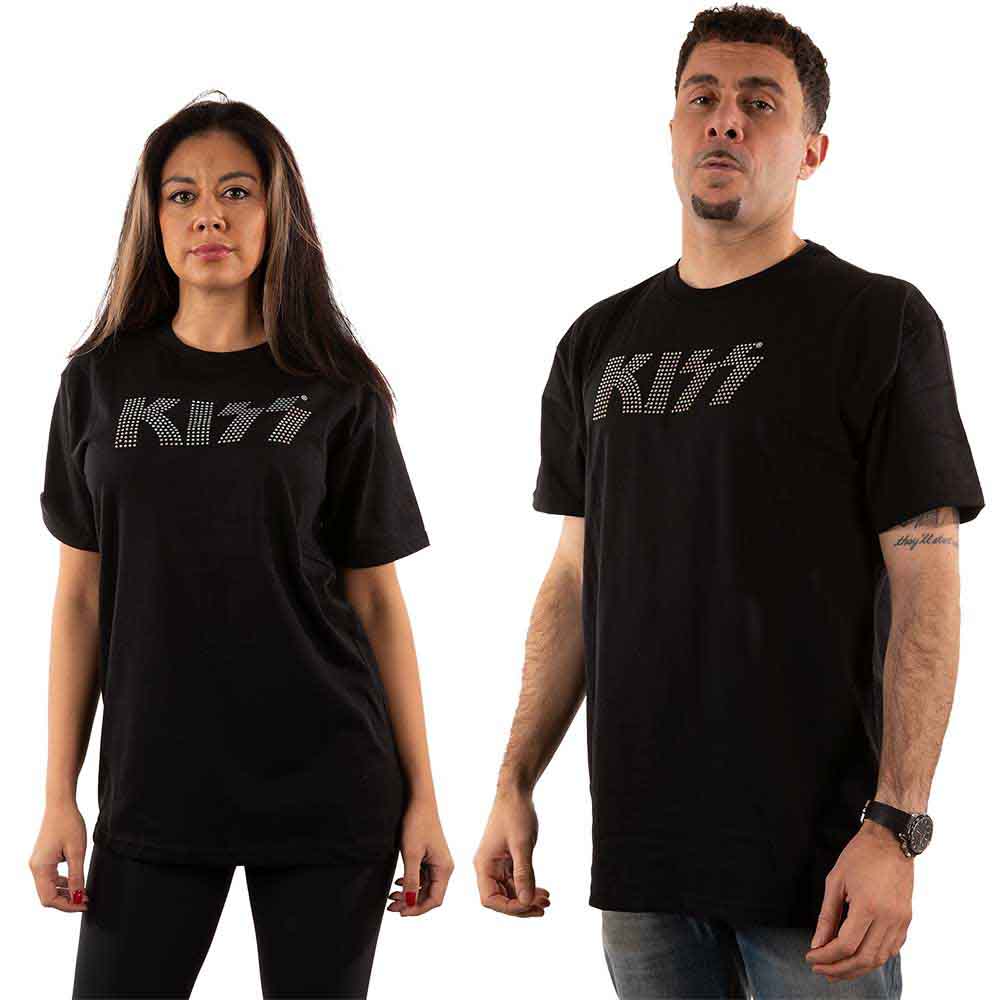 KISS - LOGO - T-Shirt Black