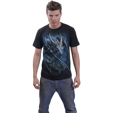 STORM DRAGON - T-Shirt czarny