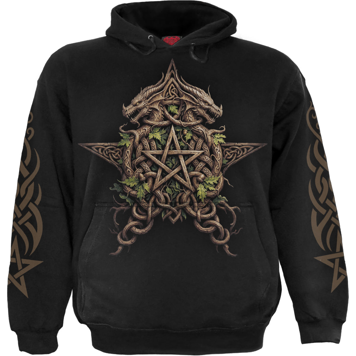 WOODLAND KING – Bluza z kapturem, czarna