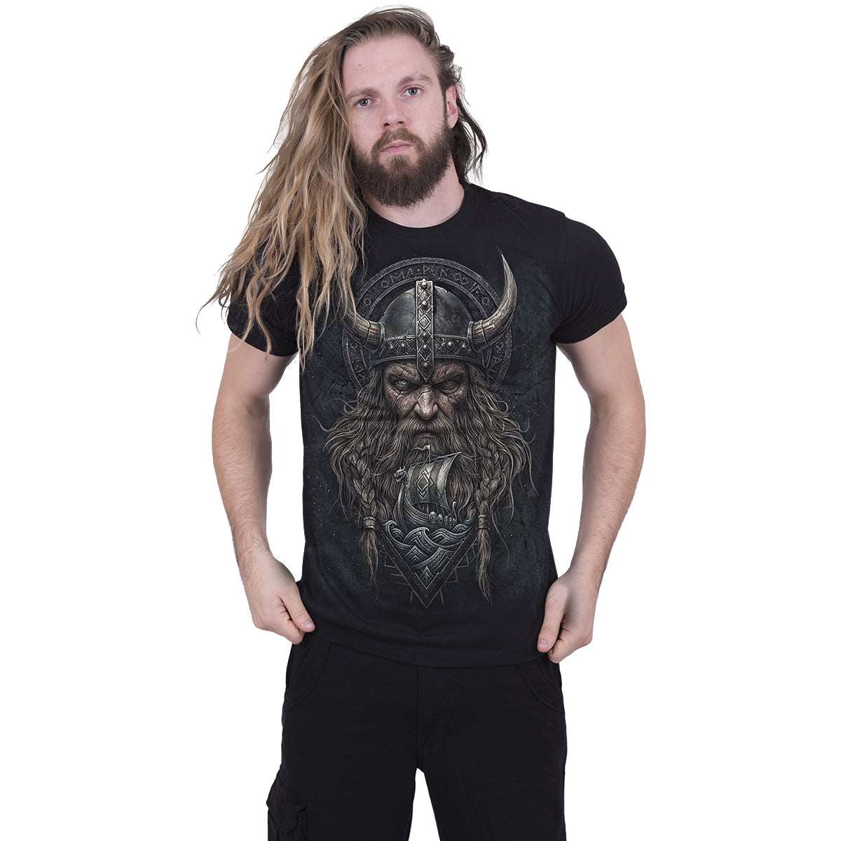 VIKING NORSEMAN – koszulka czarna