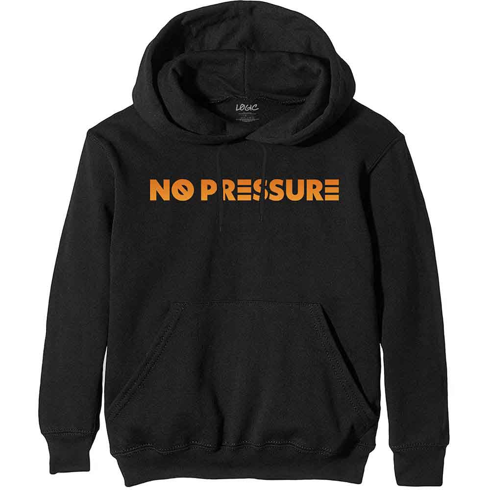 LOGIC - NO PRESSURE GRADIENT - Pullover Hoodie Black
