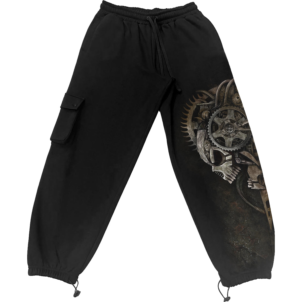 DIESEL PUNK – swobodne spodnie dresowe typu cargo