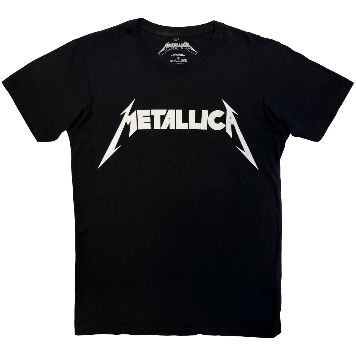 METALLICA - LOGO - Carbon T-Shirt Black