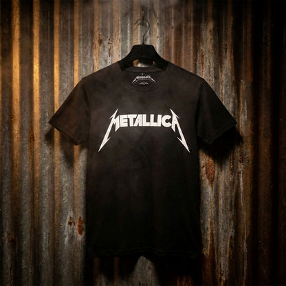 METALLICA - LOGO - Carbon T-Shirt Black