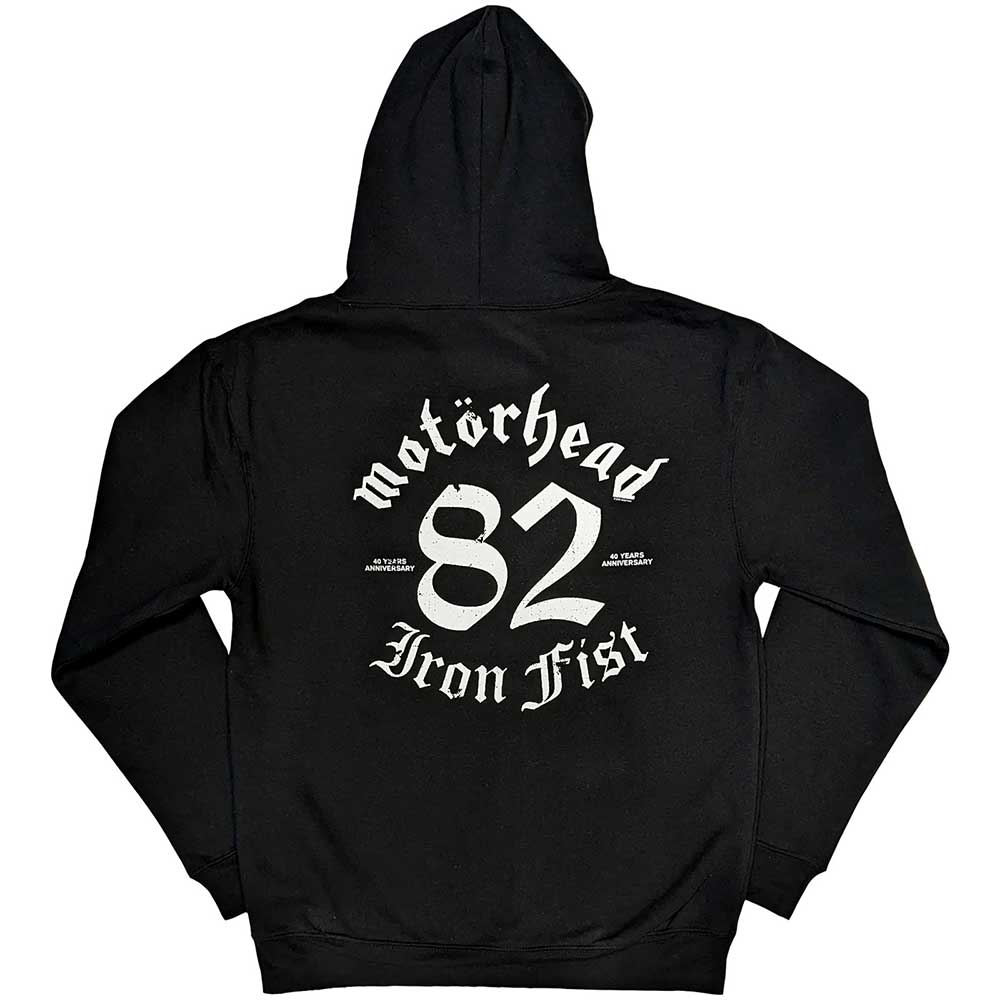 MOTORHEAD - IRON FIST '82 - Pullover Hoodie Black