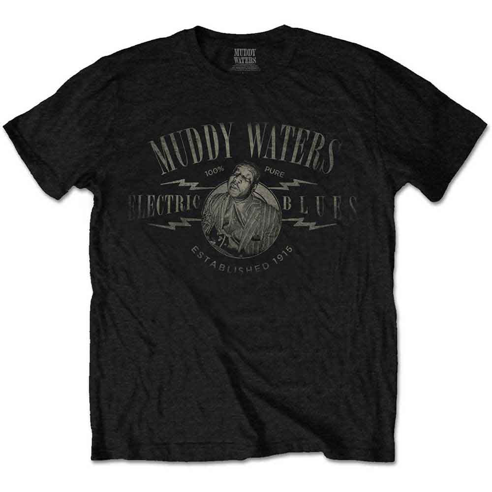 MUDDY WATERS - ELECTRIC BLUES VINTAGE - T-Shirt Black