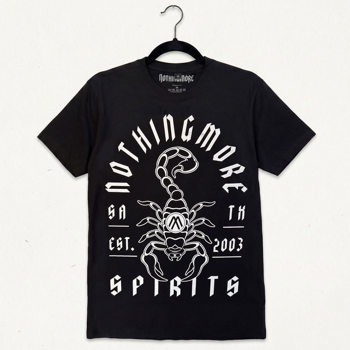NOTHING MORE - SCORPION - Carbon T-Shirt Black