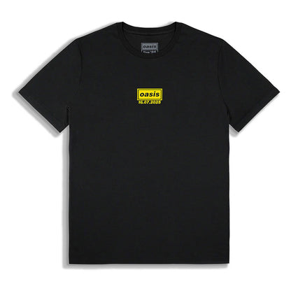 OASIS - MANCHESTER 16 JULY EVENT - T-Shirt Black