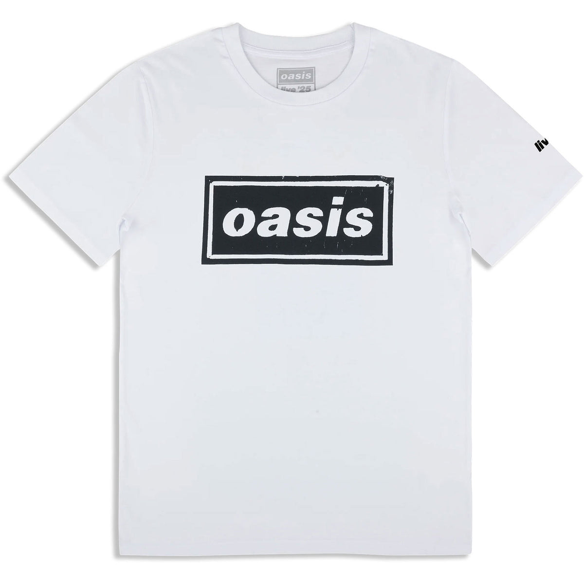OASIS - STENCIL LOGO - T-Shirt White