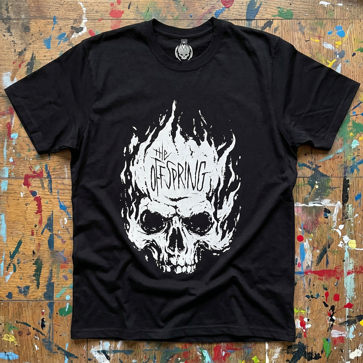 THE OFFSPRING - SKULL - Carbon T-Shirt Black