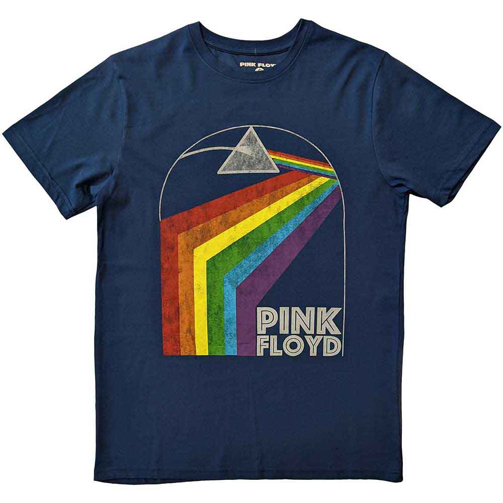 PINK FLOYD - PRISM ARCH - T-Shirt Blue