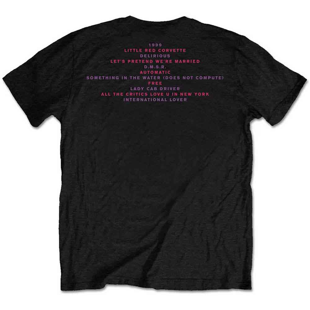 PRINCE - WATERCOLOURS - T-Shirt Black