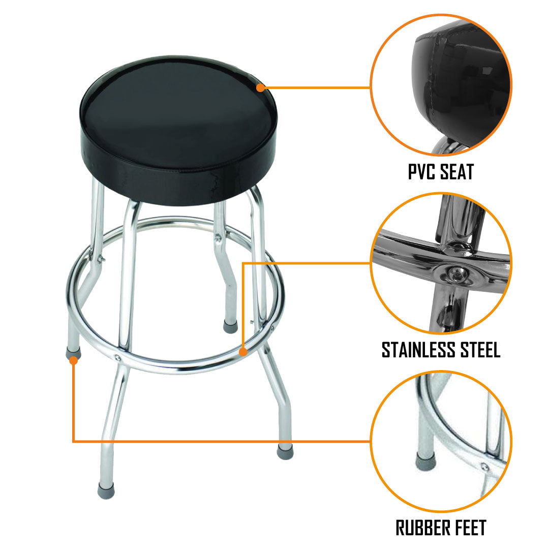 Rocksax Guns N' Roses Bar Stool - Roses