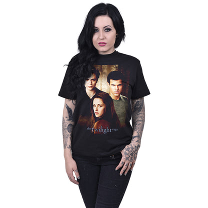TWILIGHT - TRIO POSTER - T-Shirt z nadrukiem z przodu czarny