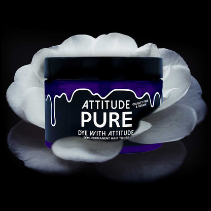 PURE WHITE TONER - farba do włosów Attitude - 135ml