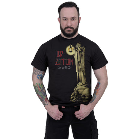 LED ZEPPELIN - HERMIT - T-SHIRT - Koszulka z nadrukiem z przodu czarna
