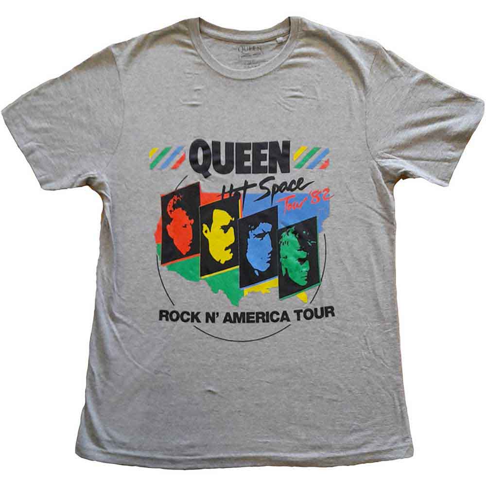 QUEEN - BACK CHAT - T-Shirt Grey