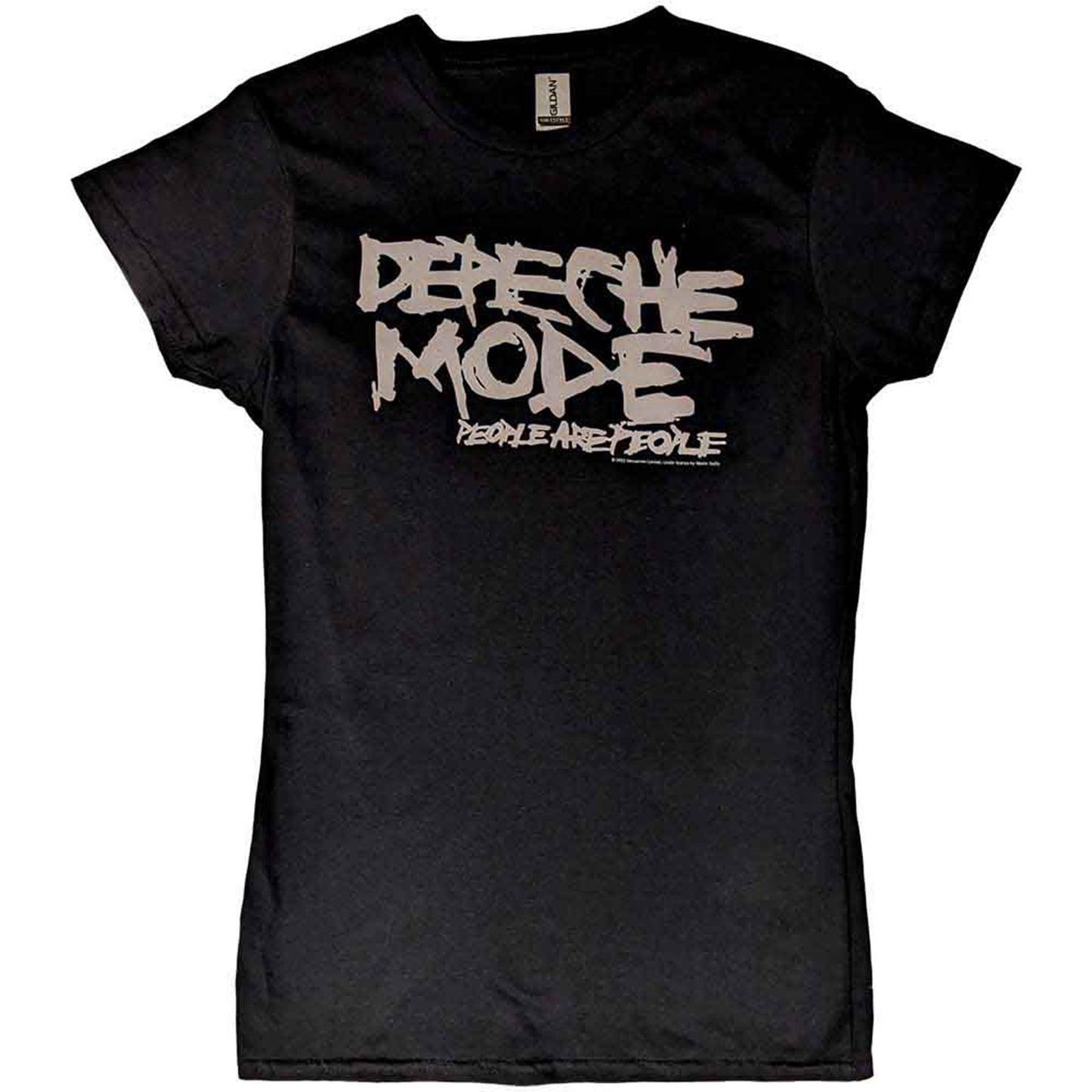 DEPECHE MODE - PEOPLE ARE PEOPLE - Ladies T-Shirt Black