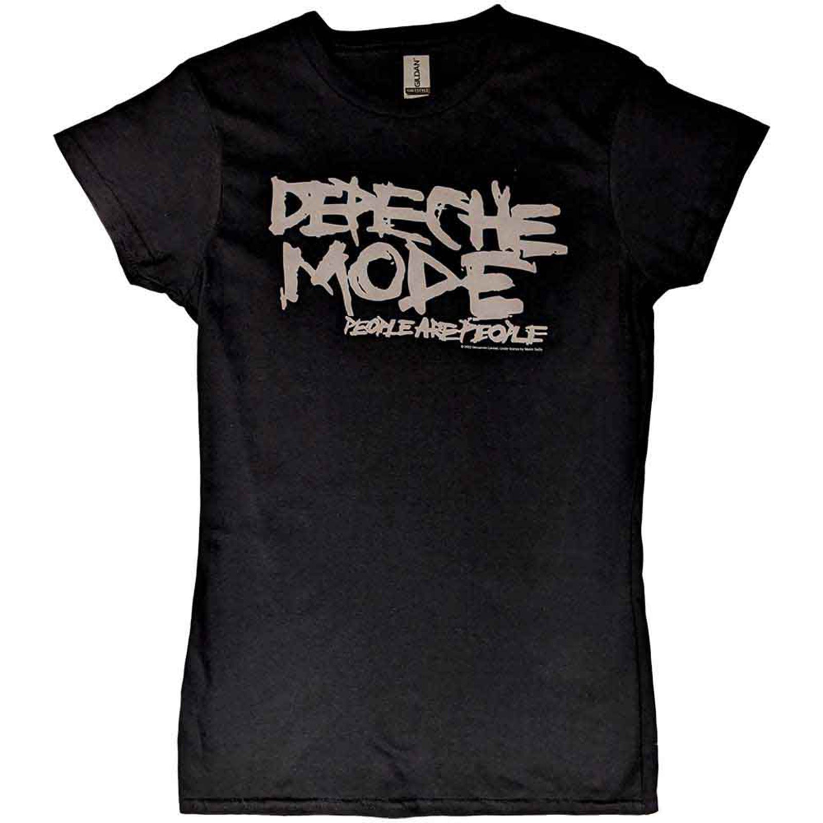 DEPECHE MODE - PEOPLE ARE PEOPLE - Ladies T-Shirt Black