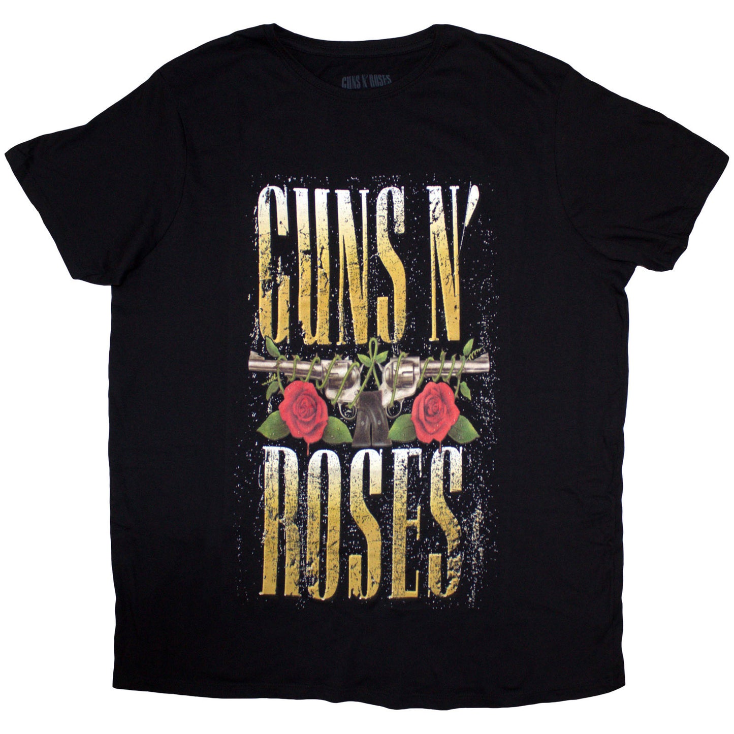GUNS N ROSES - BIG GUNS - Ladies T-Shirt Black