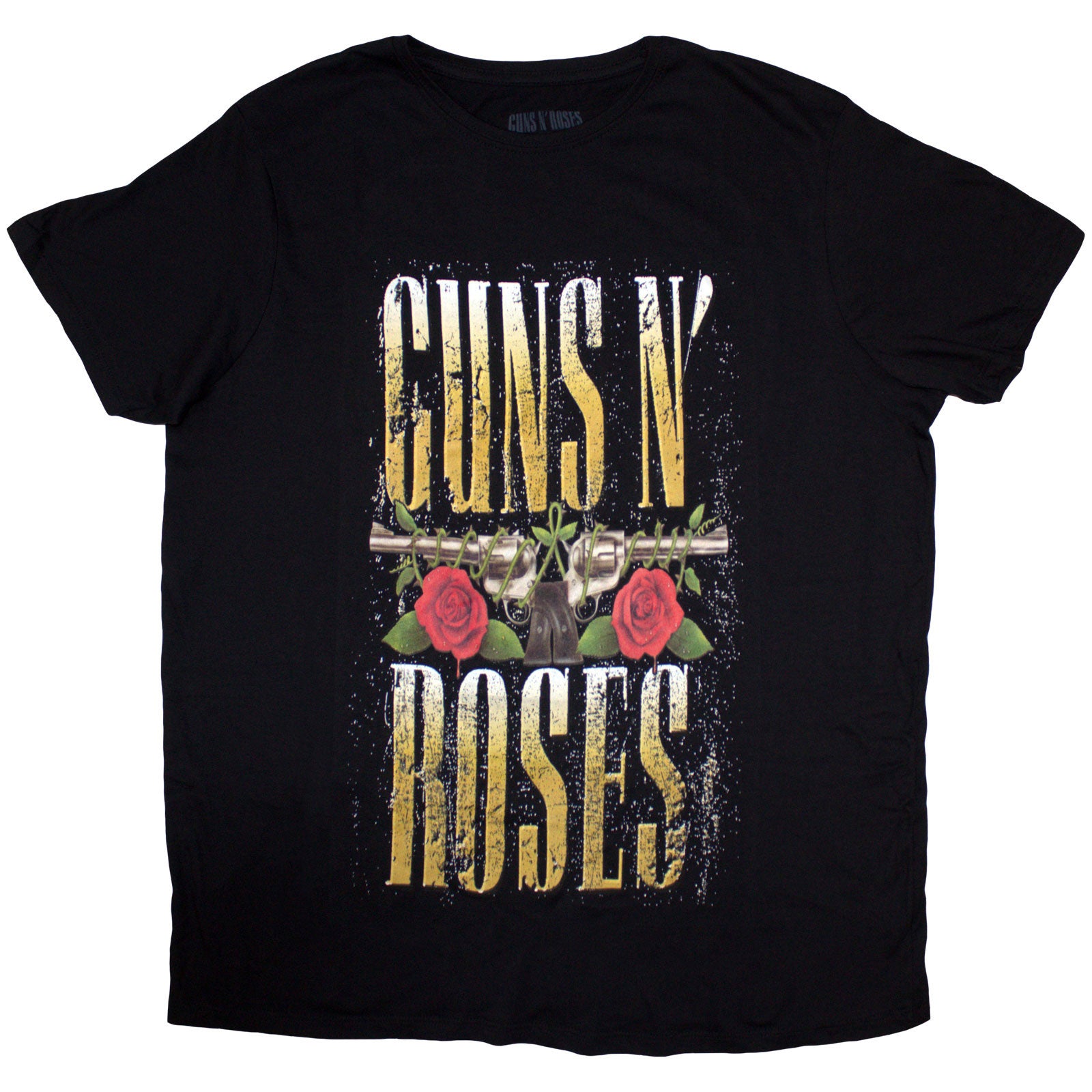 GUNS N ROSES - BIG GUNS - Ladies T-Shirt Black