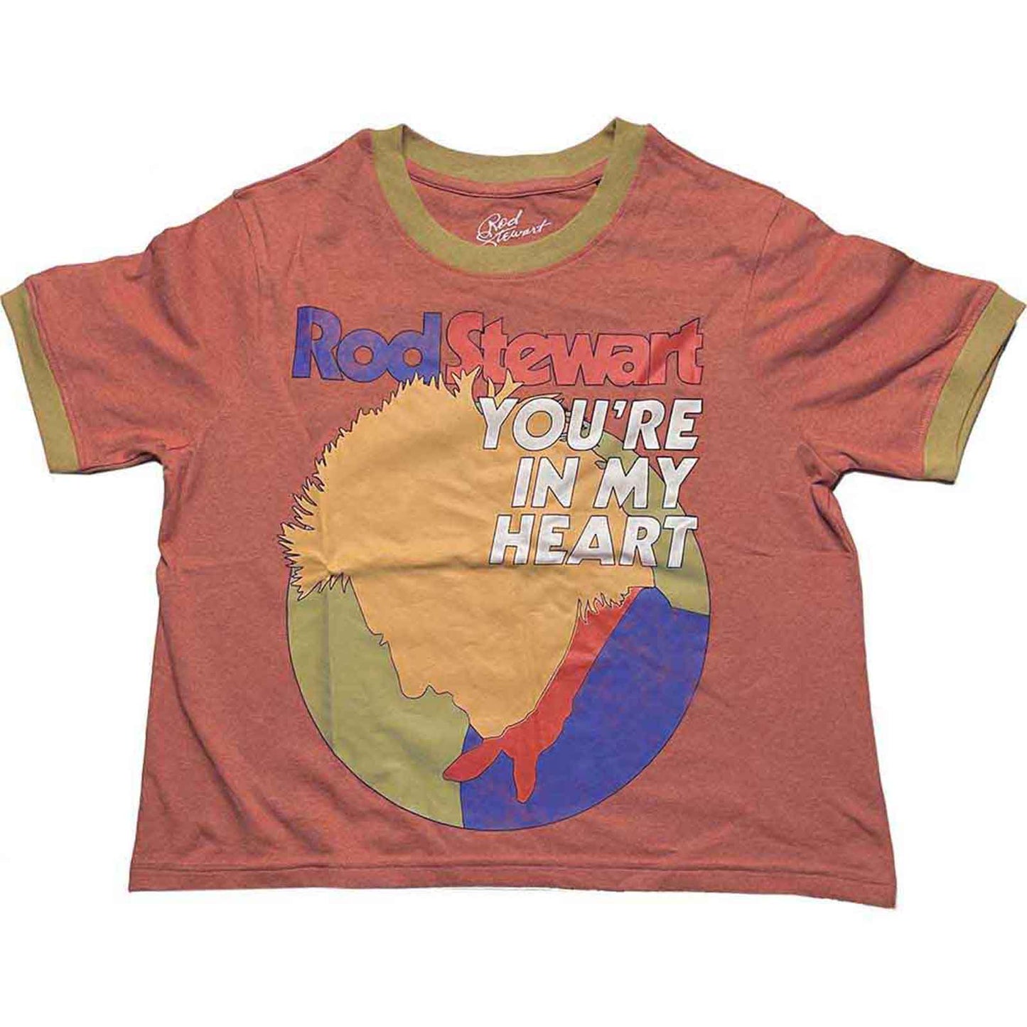 ROD STEWART - IN MY HEART - Crop Top Multicolour