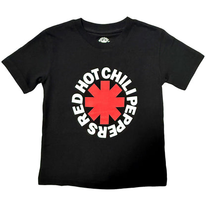RED HOT CHILI PEPPERS - CLASSIC ASTERISK - Kids T-Shirt Black