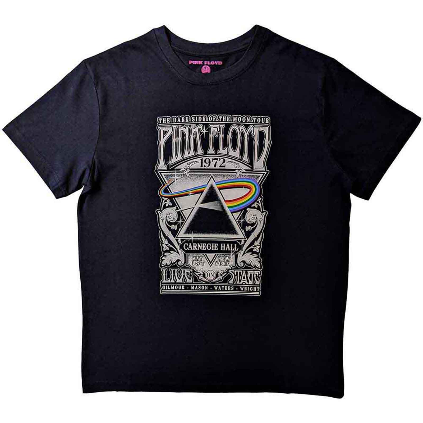 PINK FLOYD - CARNEGIE HALL POSTER - Kids T-Shirt Black