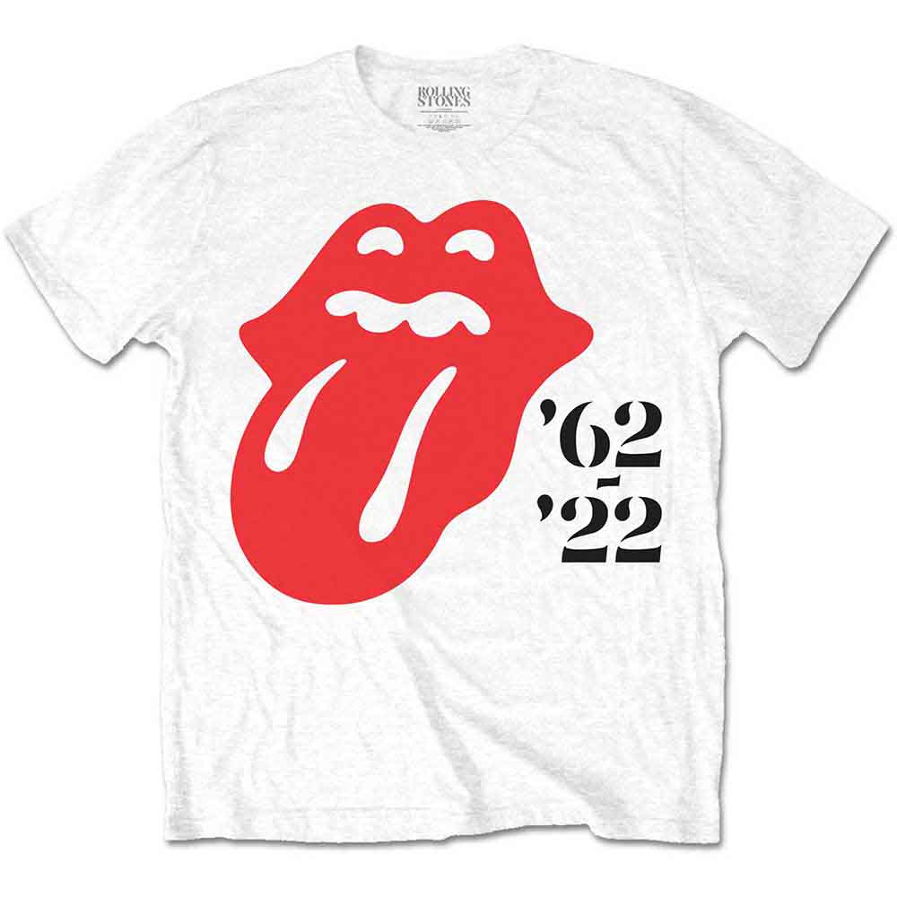 THE ROLLING STONES - SIXTY '62 - '22 - T-Shirt White