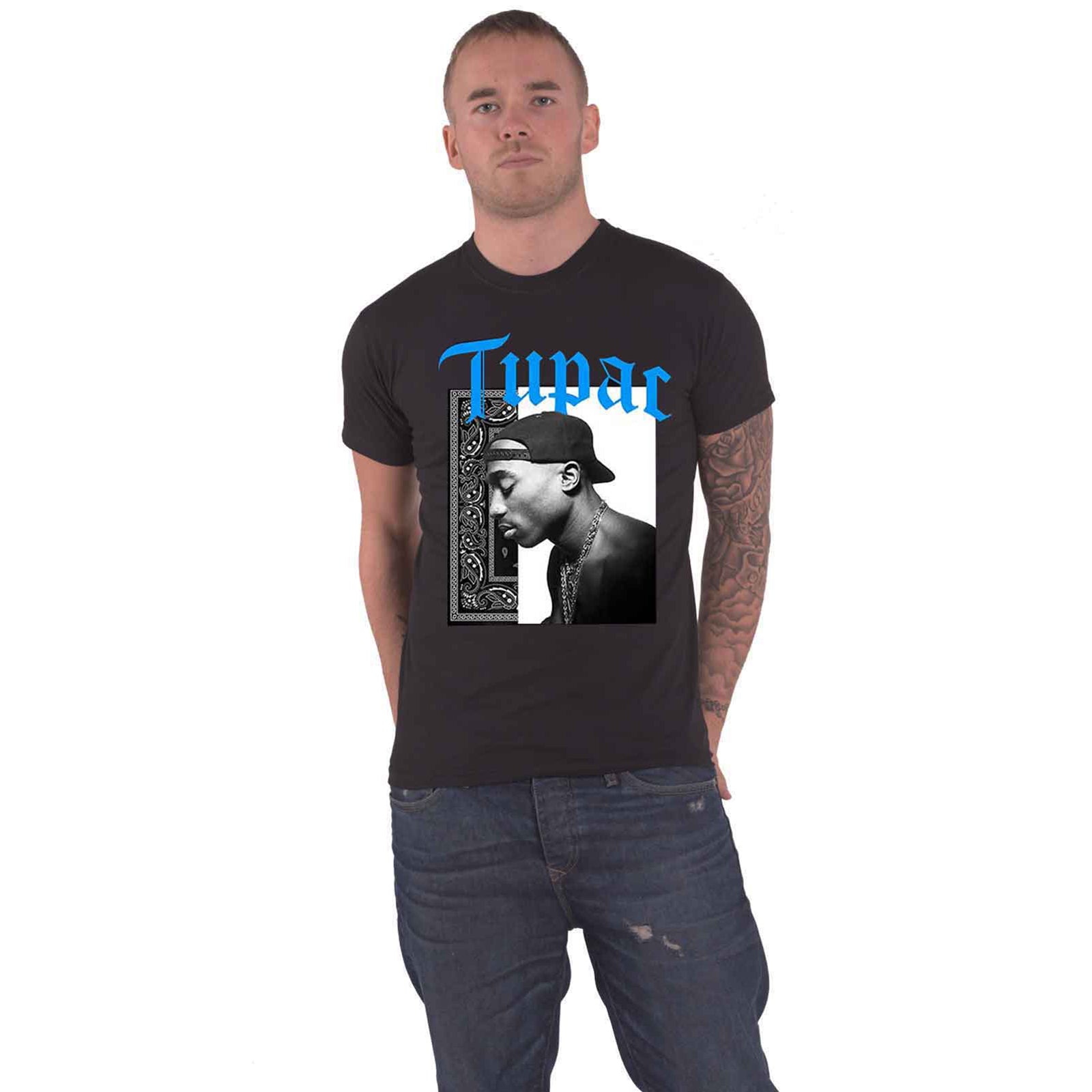 TUPAC - ONLY GOD CAN JUDGE ME - T-Shirt Black